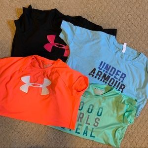 Lot of girls athletic shirts